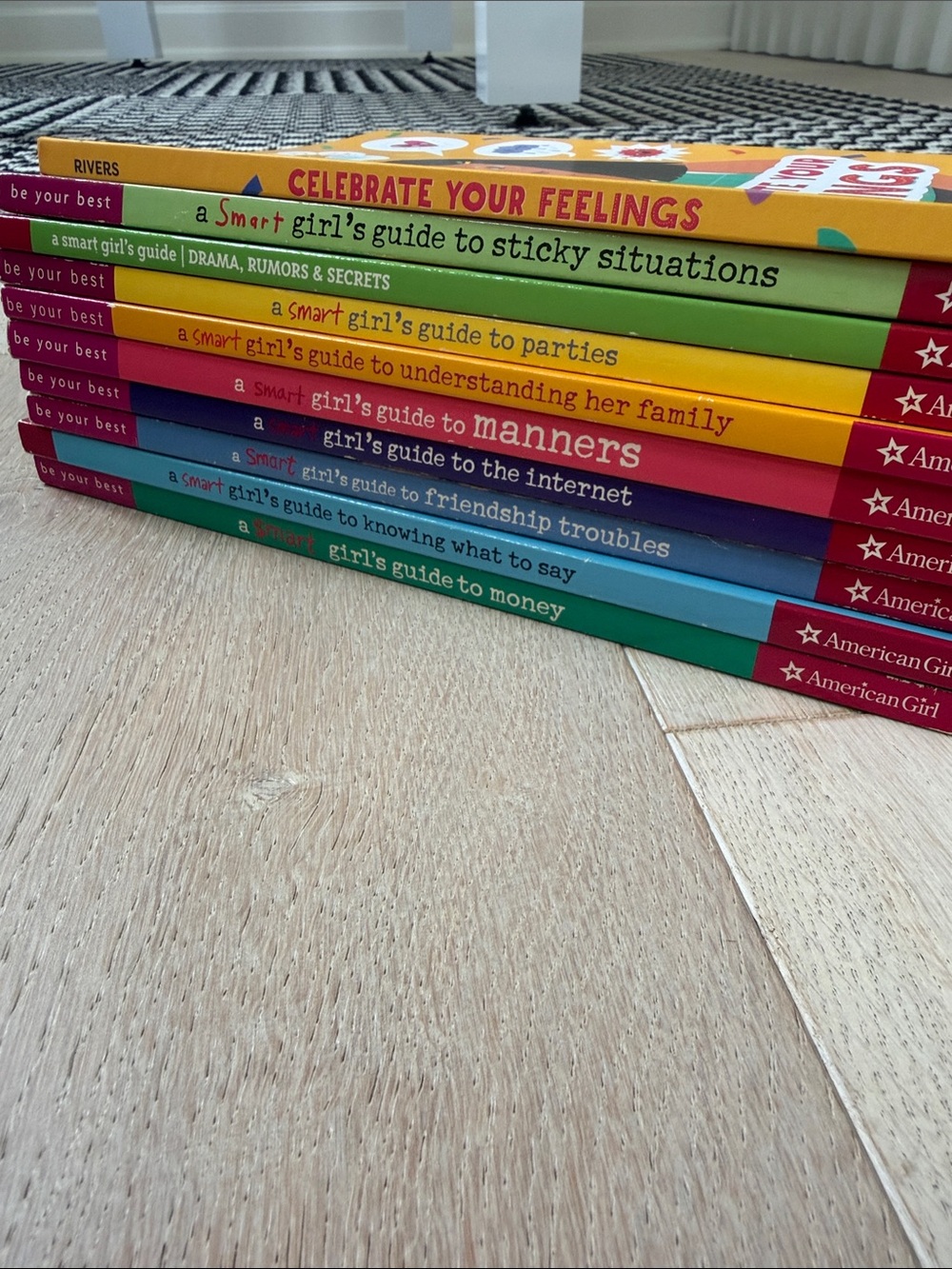 American Girl 'A Smart Girl's Guide' Colorful Book Set - Assorted Bright Covers